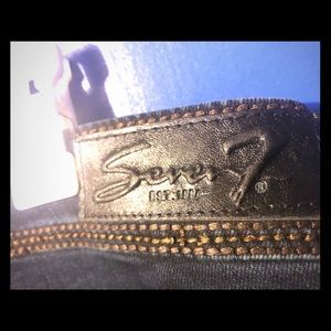 Seven dark wash jeans